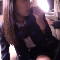 【個人撮影】ソフトボール部②_隠れ巨乳の制服女子に2連中出し※本編完全顔出し　